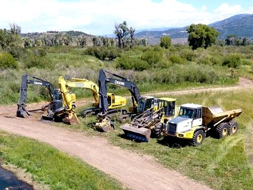 Construction Equipment by Chaparral Construction in La Veta and Huerfano County