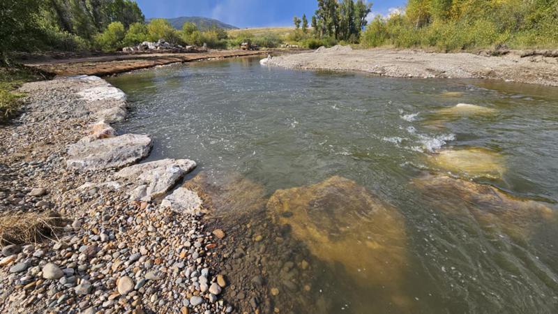 River restoration at Chuck Lewis State Wildlife Area