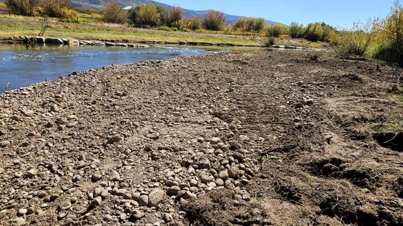 River restoration at Chuck Lewis State Wildlife Area