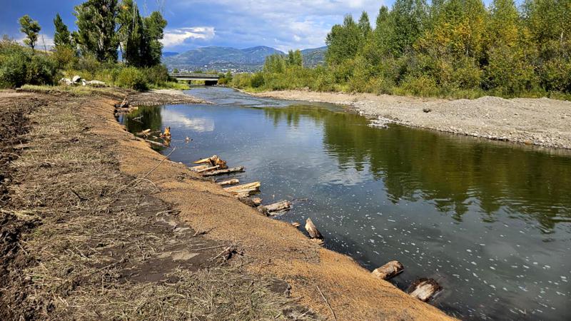River restoration at Chuck Lewis State Wildlife Area