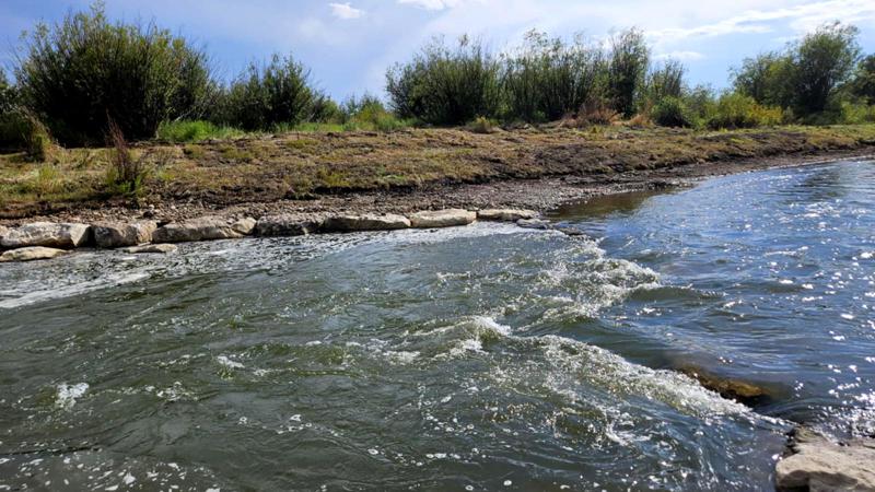 River restoration at Chuck Lewis State Wildlife Area