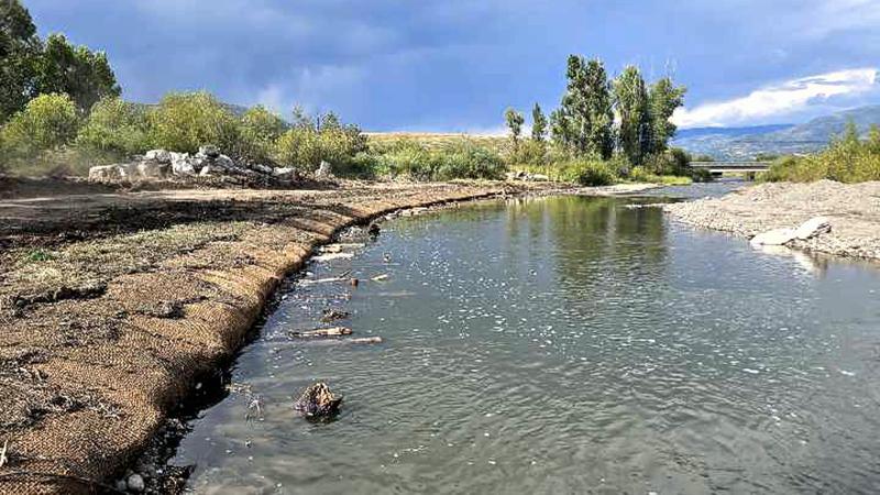 River restoration at Chuck Lewis State Wildlife Area