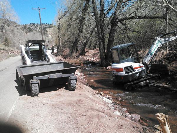 Chaparral Cleanup Post-Manitou Springs Flash Flood