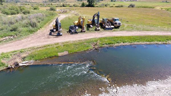 Finishing up River Restoration