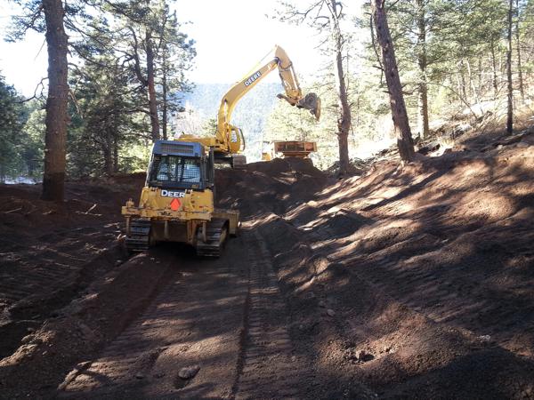 Forest Road Construction & Maintenance Work by Chaparral Construction