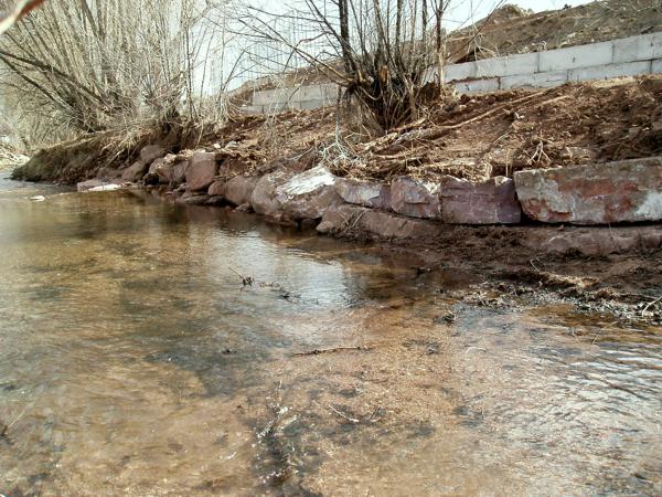 Stream Bank Stabilization Work by Chaparral Construction