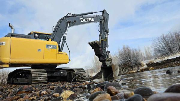 Chaparral Preparing Channel for Stabilization Project on Chuck Lewis State Wildlife Area
